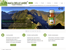 Tablet Screenshot of macadelleande.com